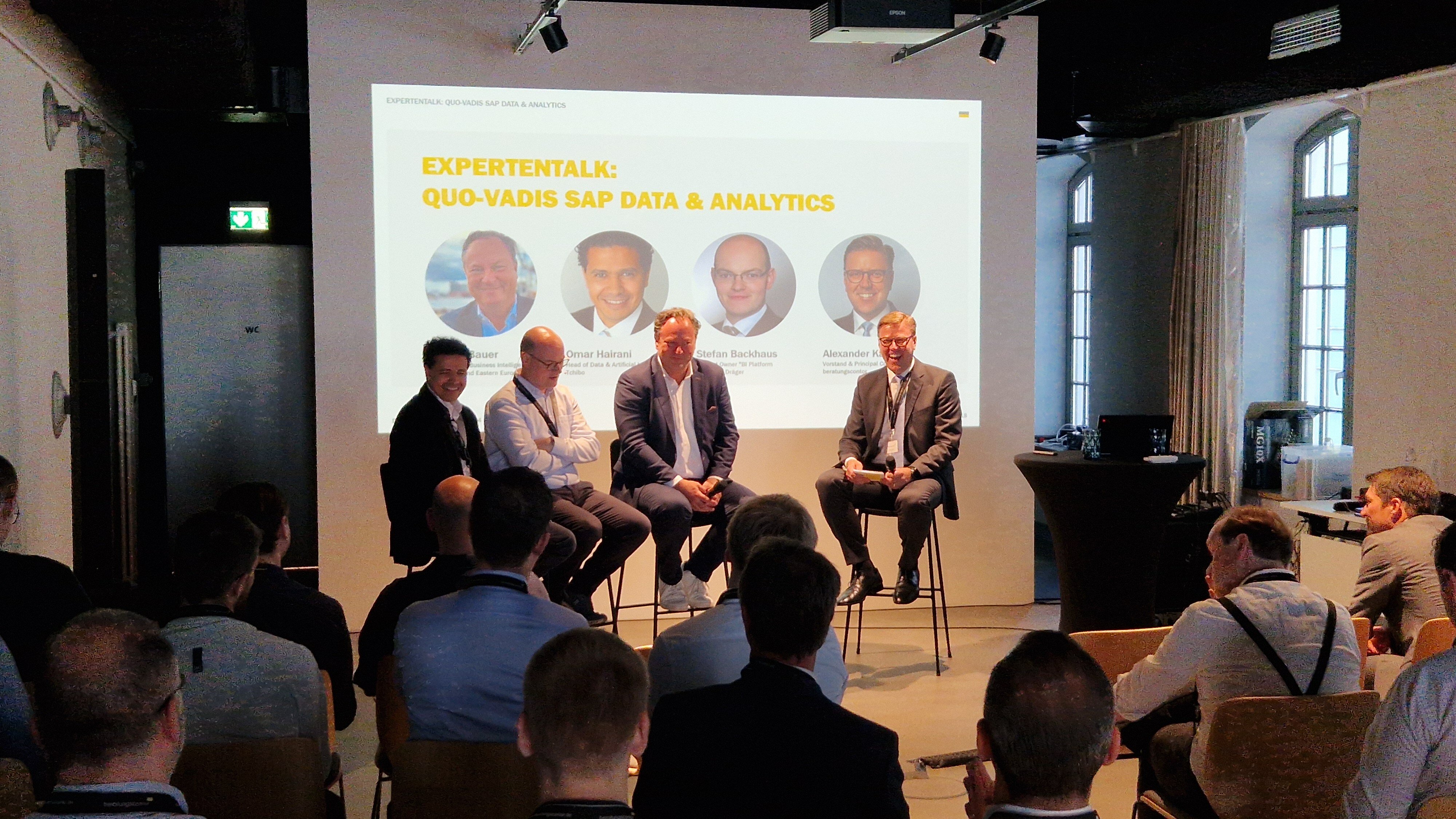Expertentalk mit SAP, Dräger & Tchibo (2)