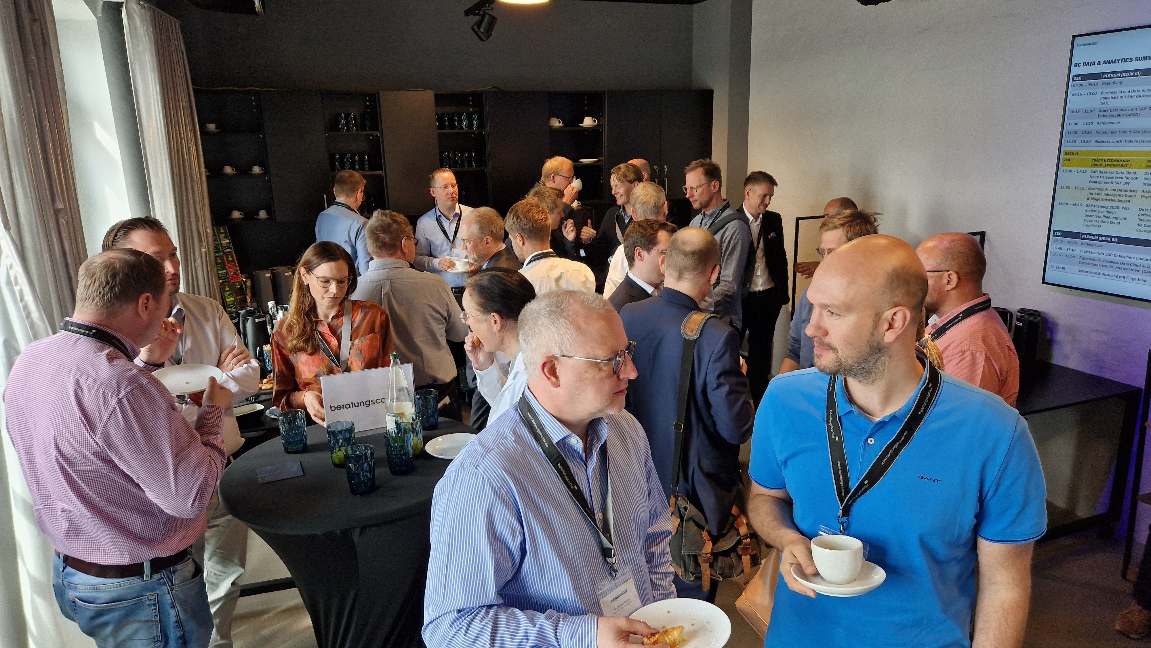 Networking in den Pausen